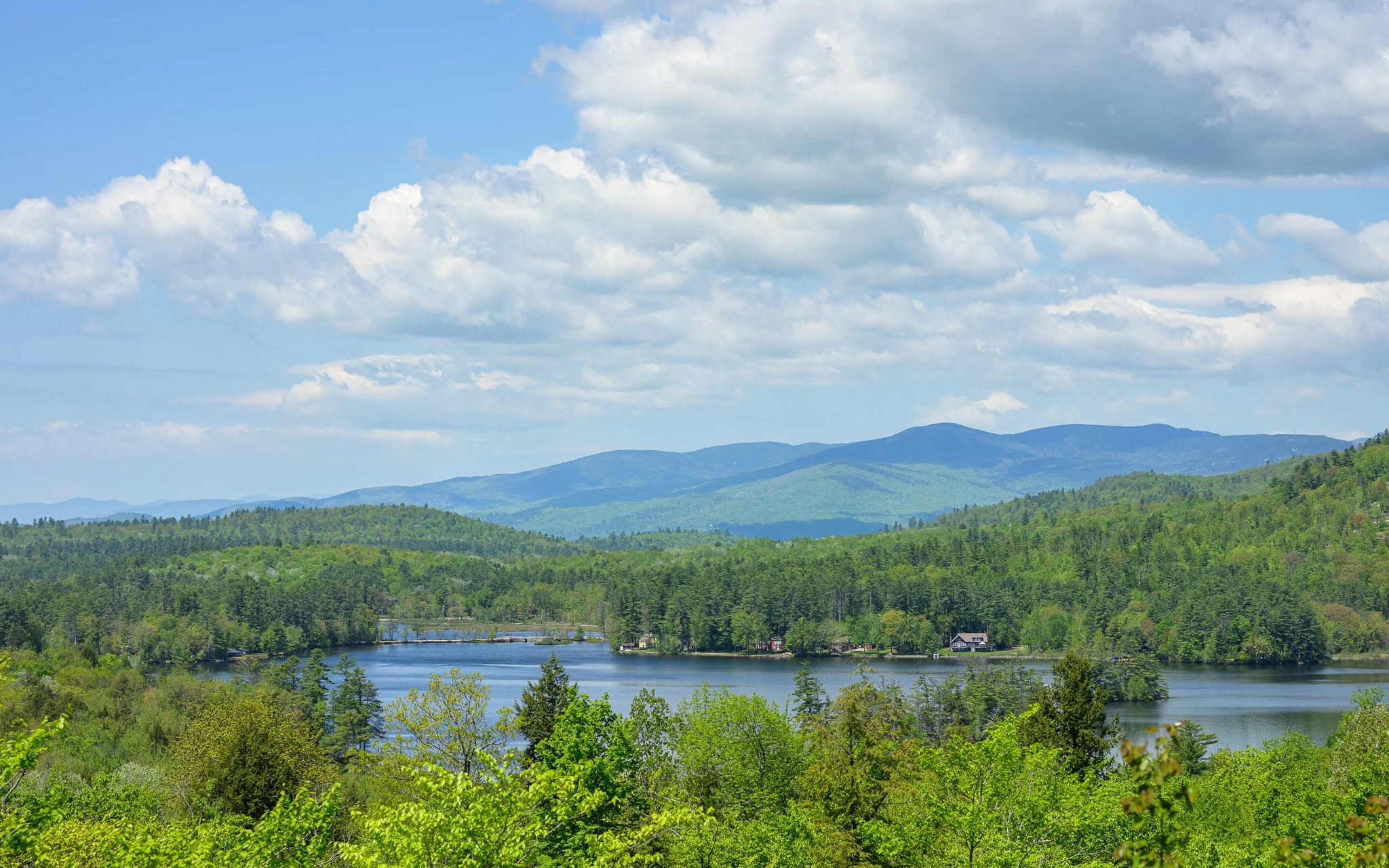View From Bucks Ledge Woodstock Maine