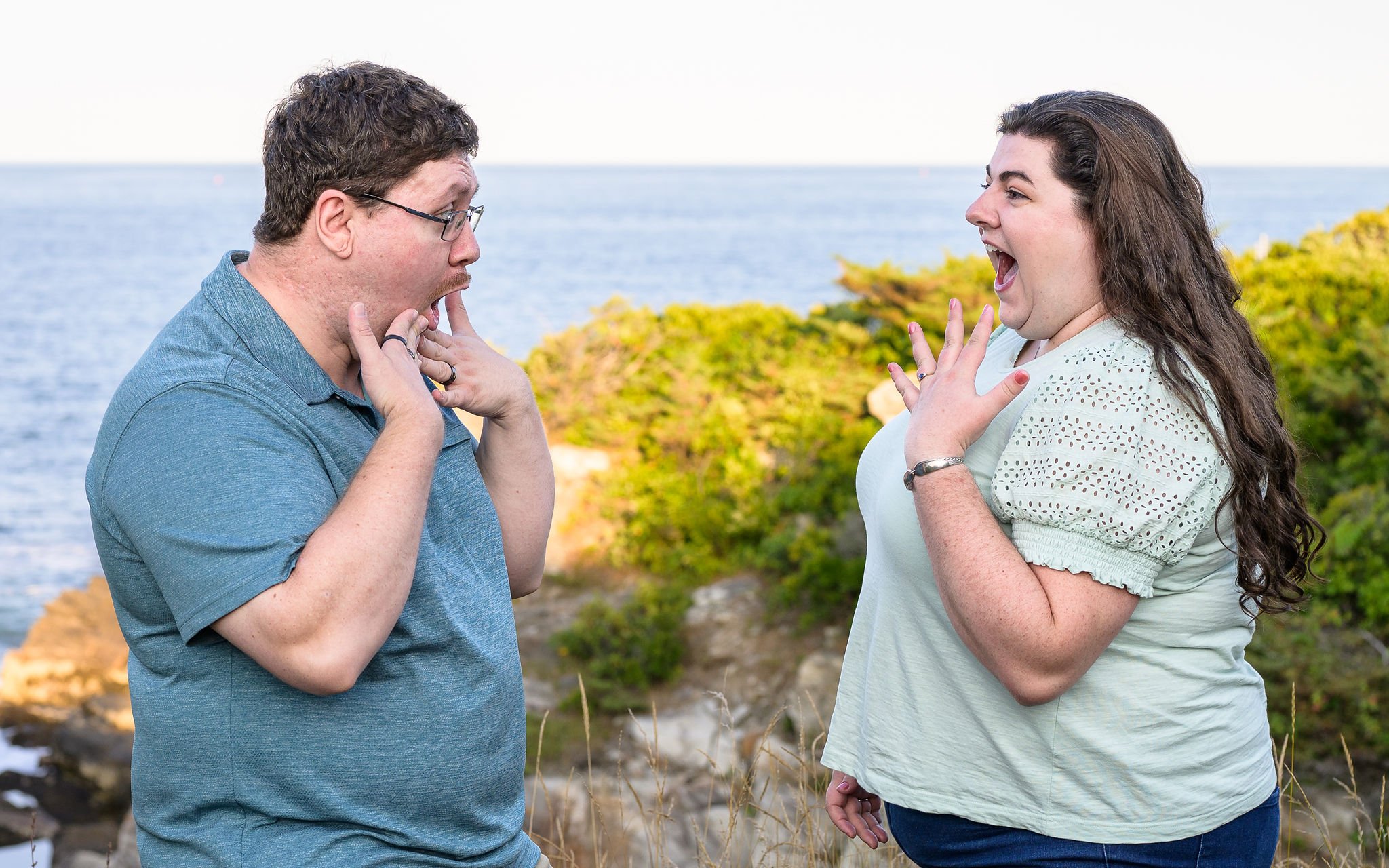 Portland Head Light Engagement Shoot