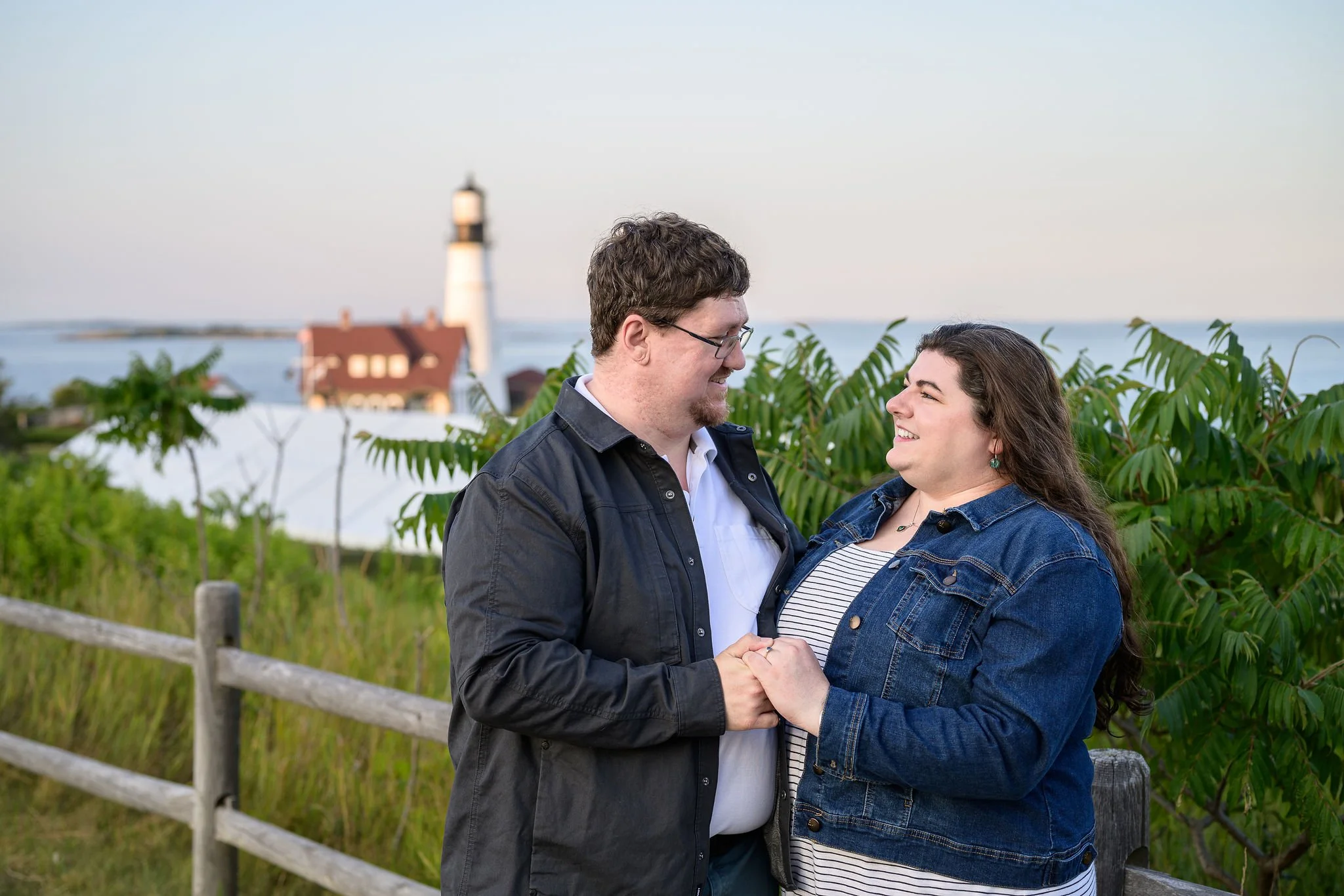 Portland Head Light Engagement Shoot