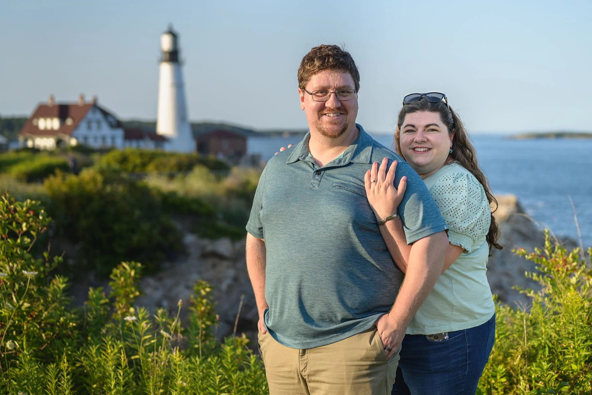 Portland Head Light Engagement Shoot