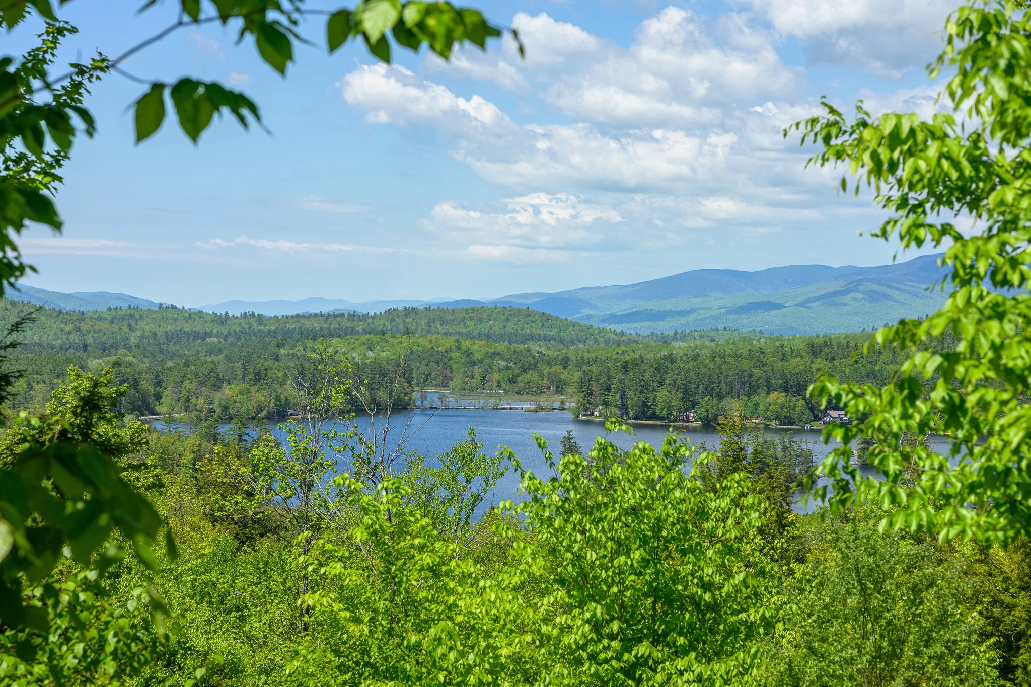 View From Bucks Ledge Woodstock Maine