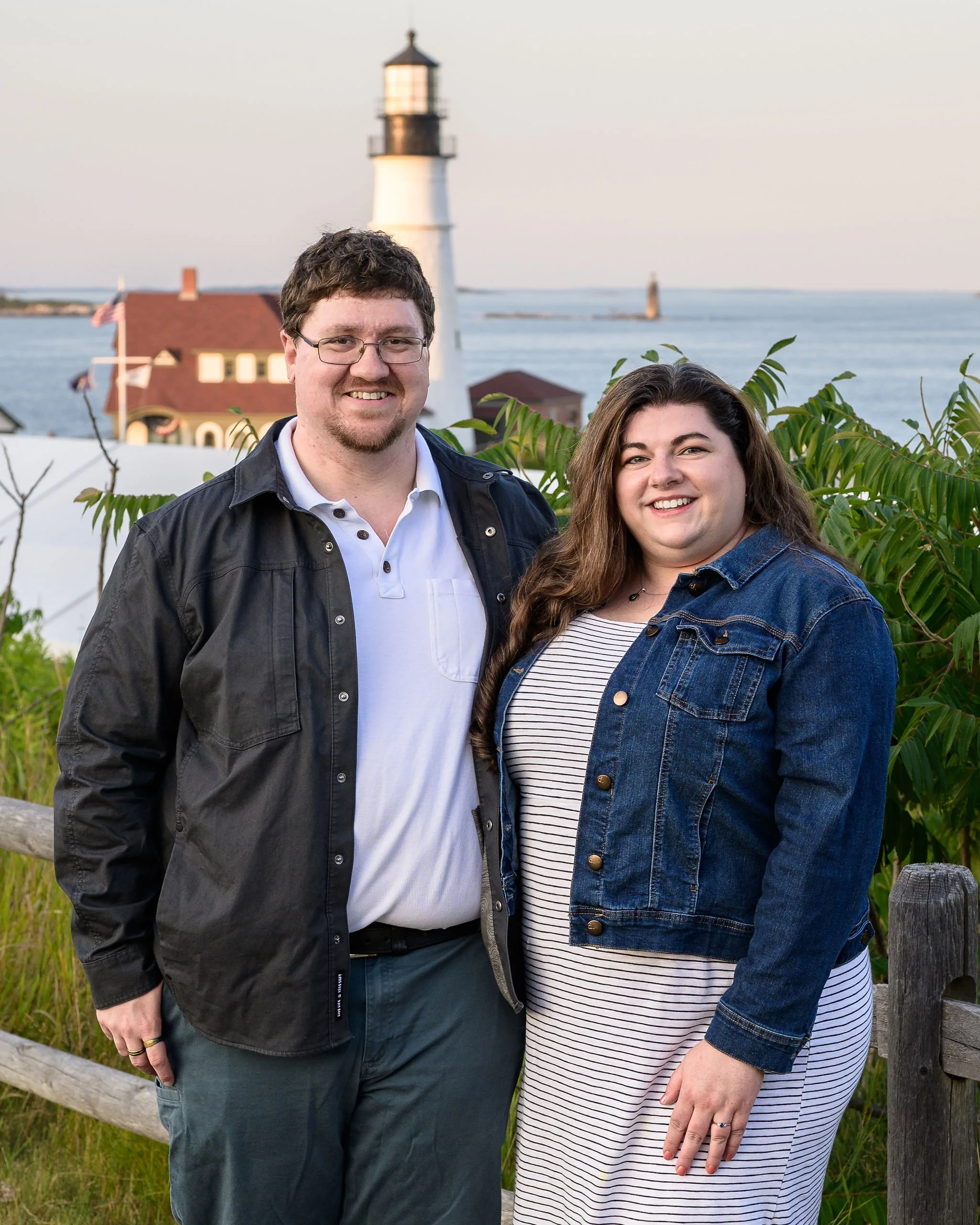Portland Head Light Engagement Shoot