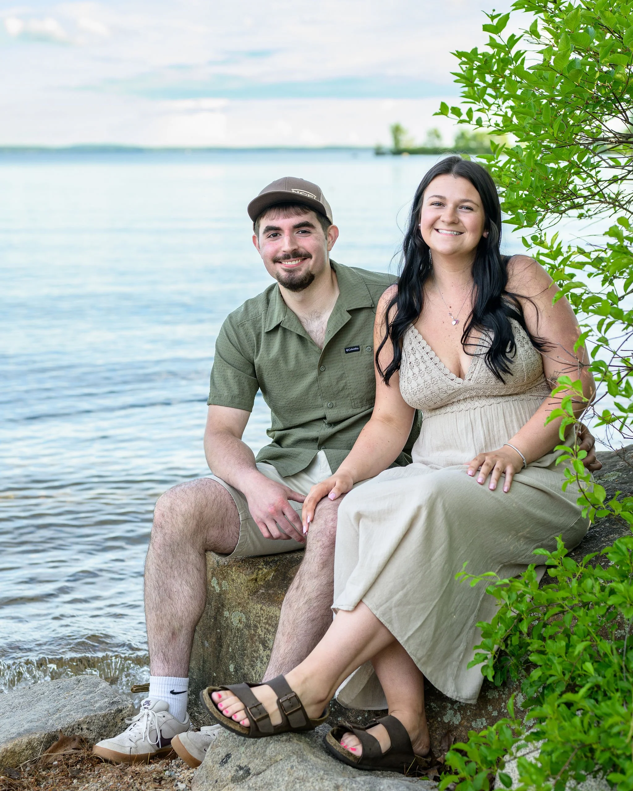 Family Portrait Shoot Point Sebago Casco Maine