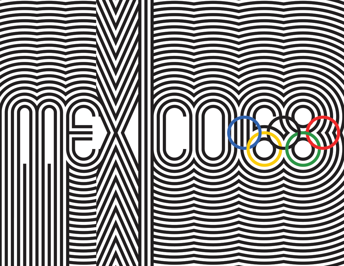 Mexico City Olympic Games 68 Graphic Identity