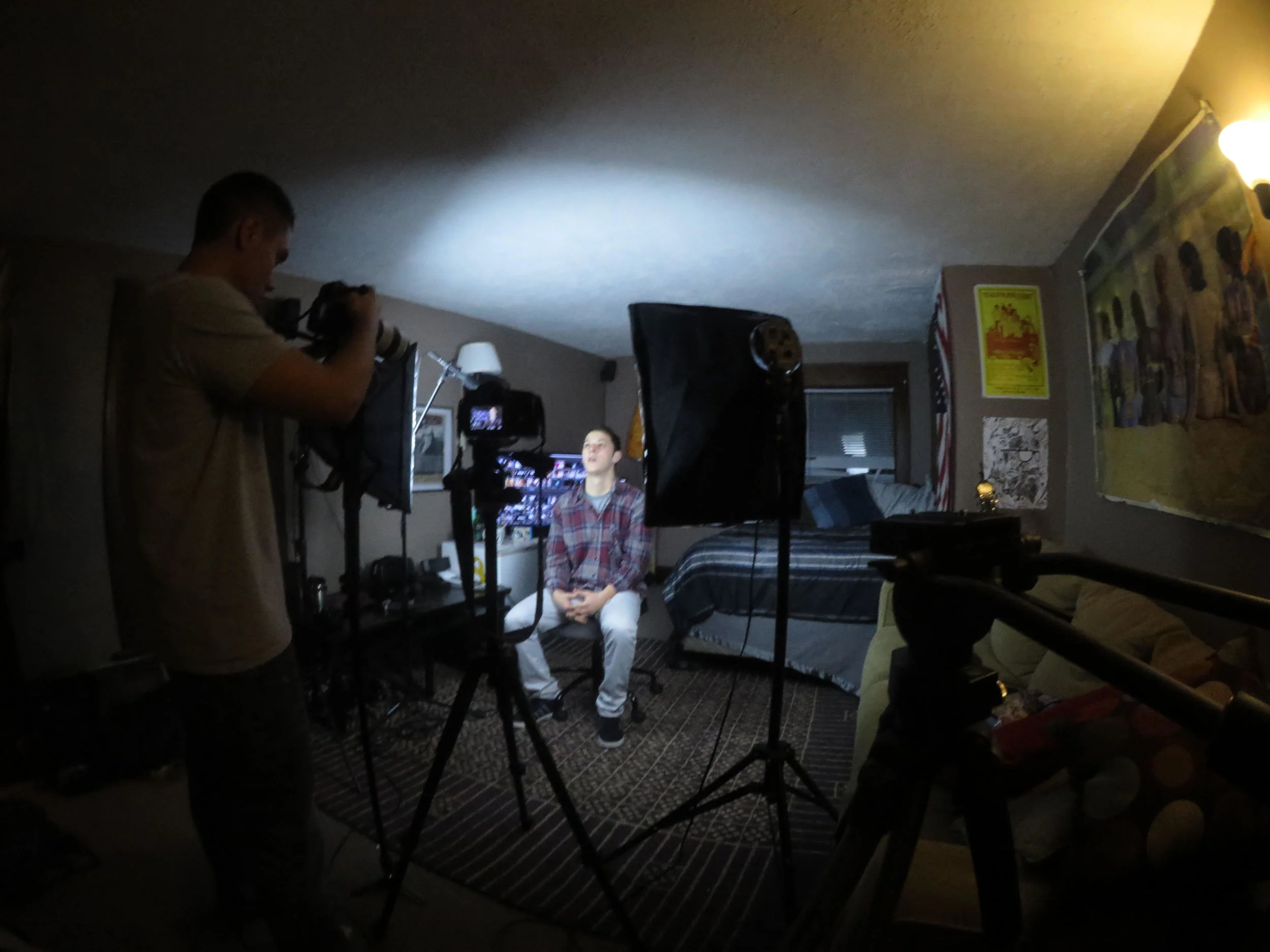  Behind the Scenes Still (Photo by Chelsea Grochocki) 