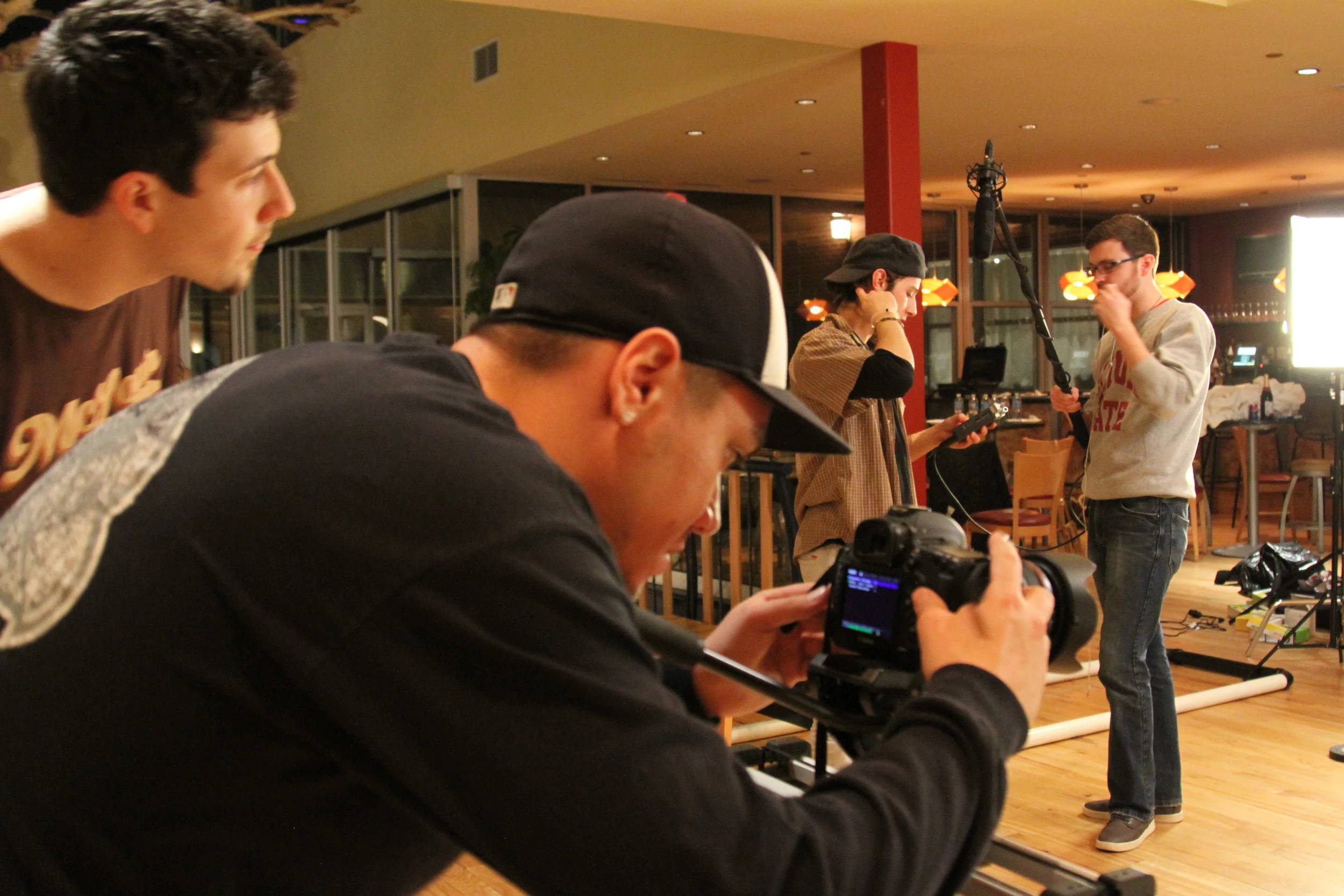 Setting up the Cameras