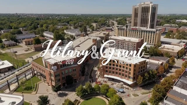 Hilary+Grant Wahlheim // Normal Wedding