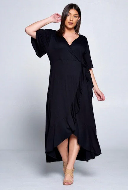 west kei gauze maxi dress