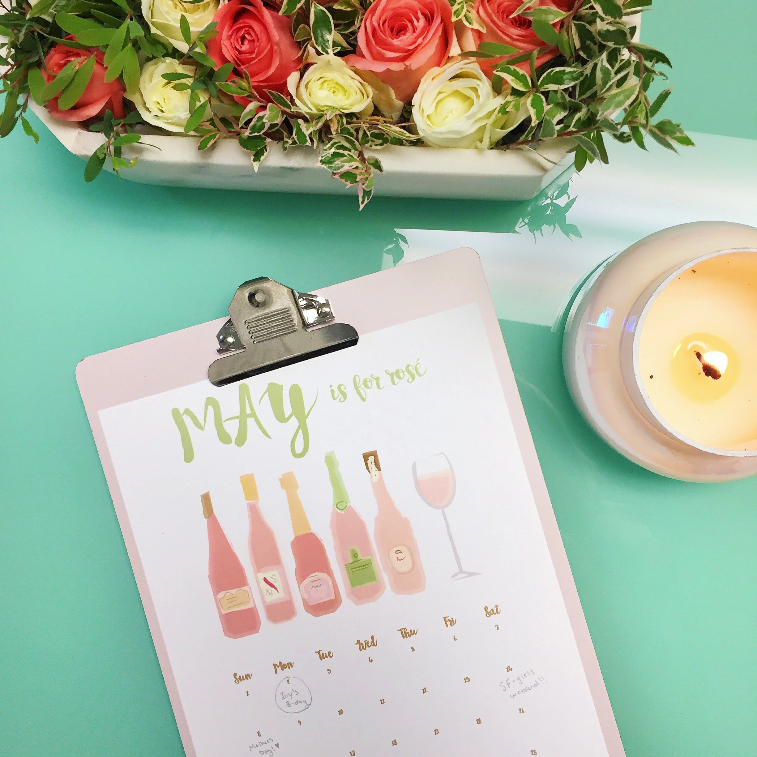 Rosé Roundup + Free May Calendar!