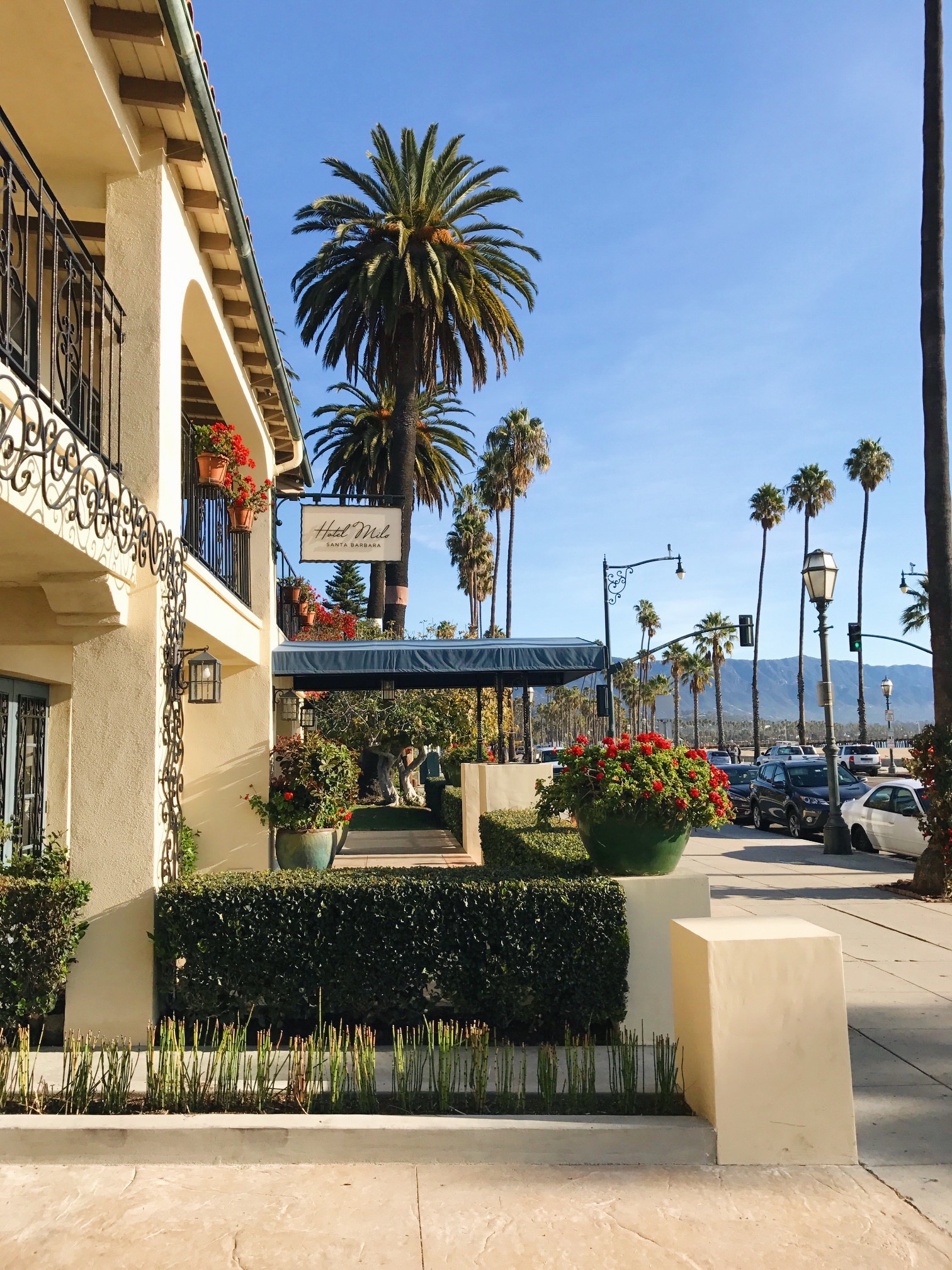 The beautiful Hotel Milo...