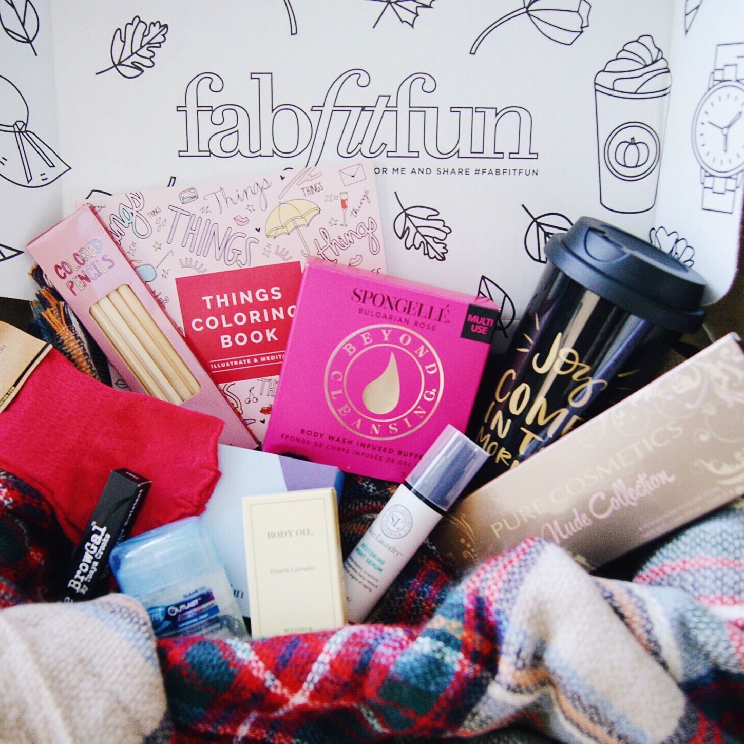 Previous FabFitFun box!