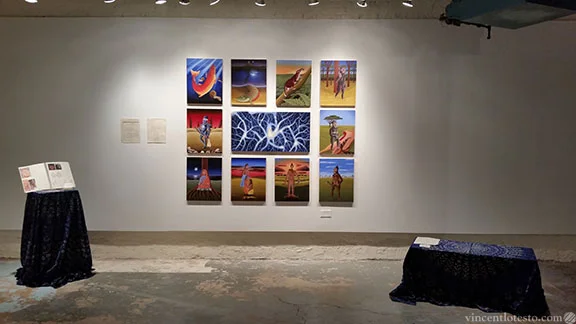 Dashavatara Evolution at Elmhurst College's Fall 2015 Senior Capstone Exhibition