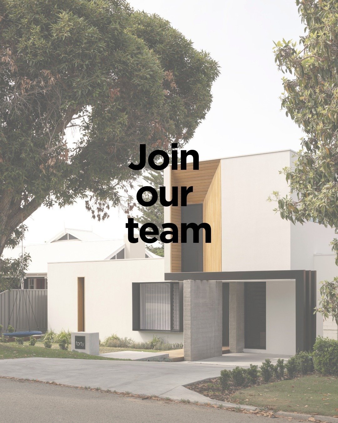 ⁠
Our studio grew late last year with the addition of a Senior Architect - Nick, and now we are ready to add another person to our team.⁠
⁠
We are looking for a Graduate of Architecture/Architectural Draftsperson to join our collaborative and passion