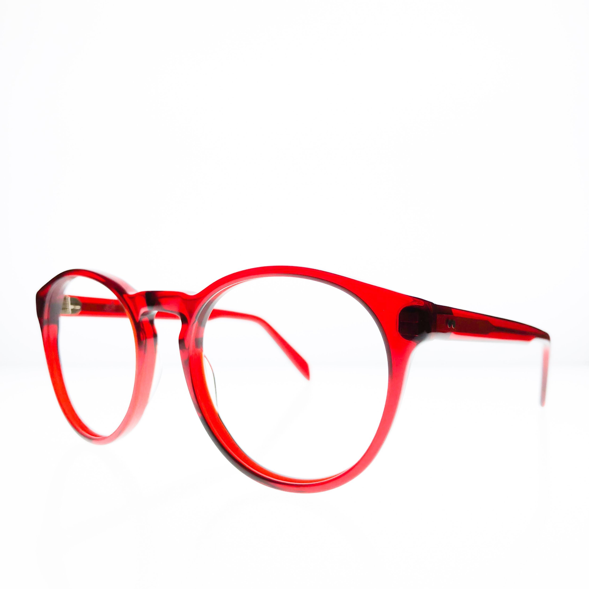 Lab Rabbit Originals "Hitsuji" Red — 👓 Lab Rabbit Optics Chicago