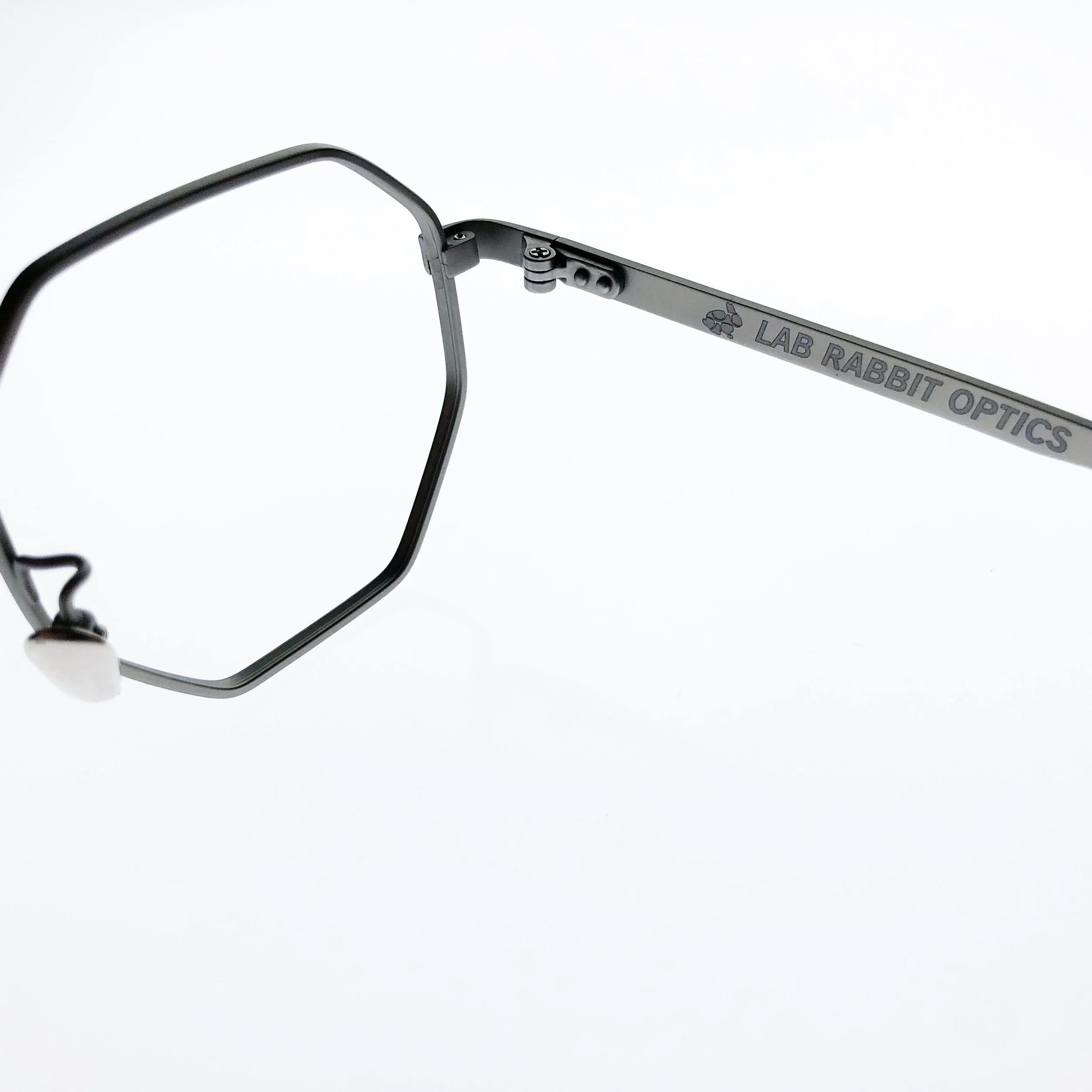 Lab Rabbit Originals "Avec" Matte Silver — 👓 Lab Rabbit Optics