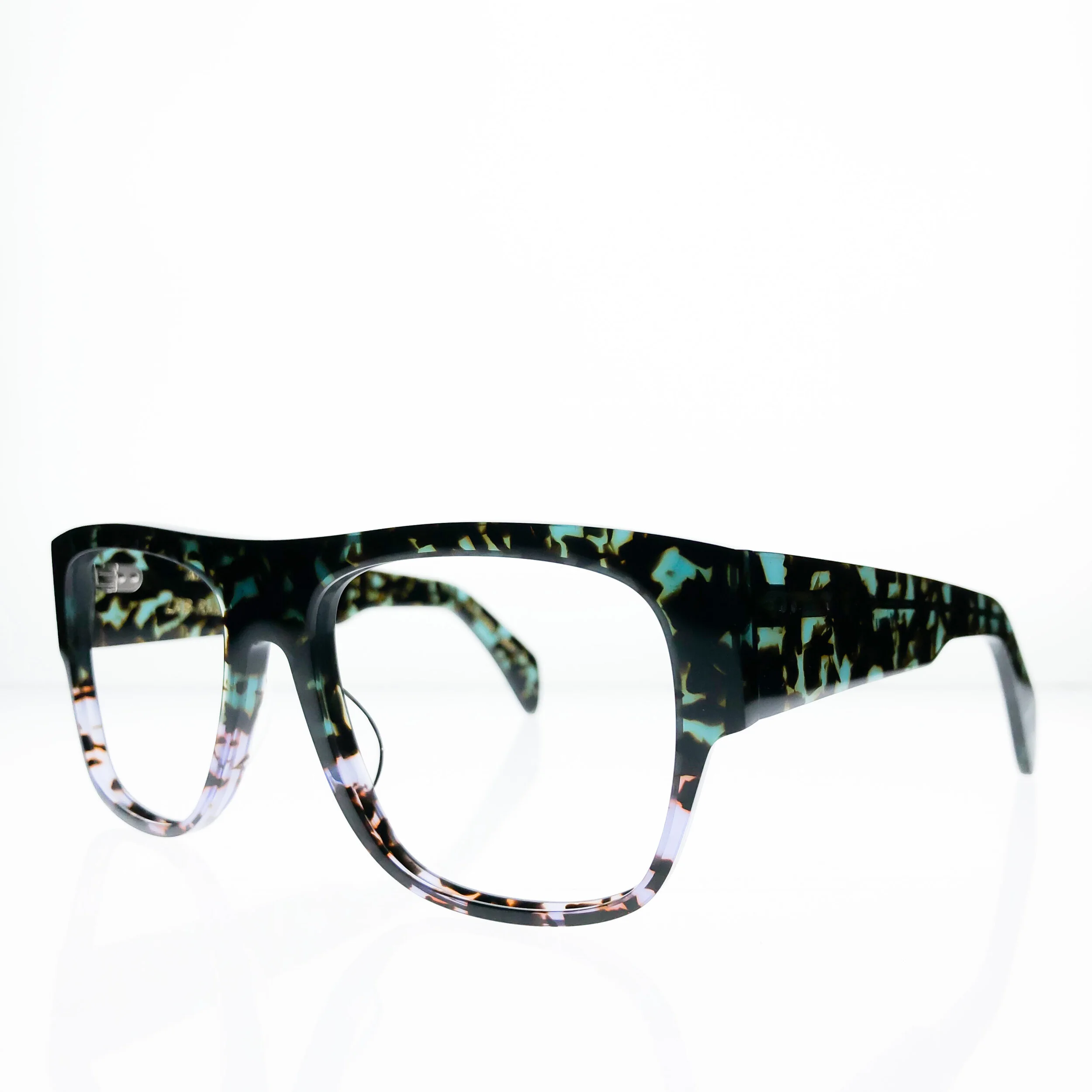 Lab Rabbit x Kokorokoko "Yuzu" Teal / Purple Half — 👓 Lab Rabbit