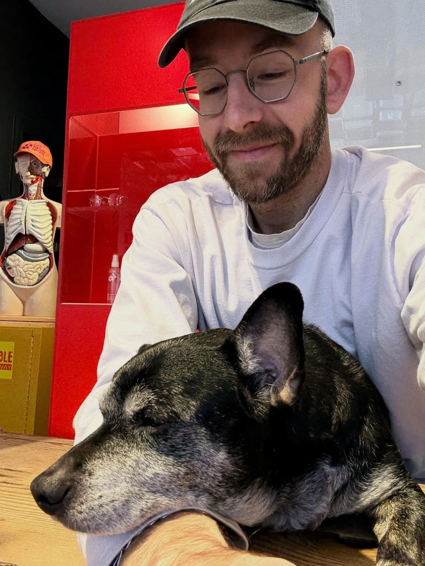 Another day at work with my apprentice 😊