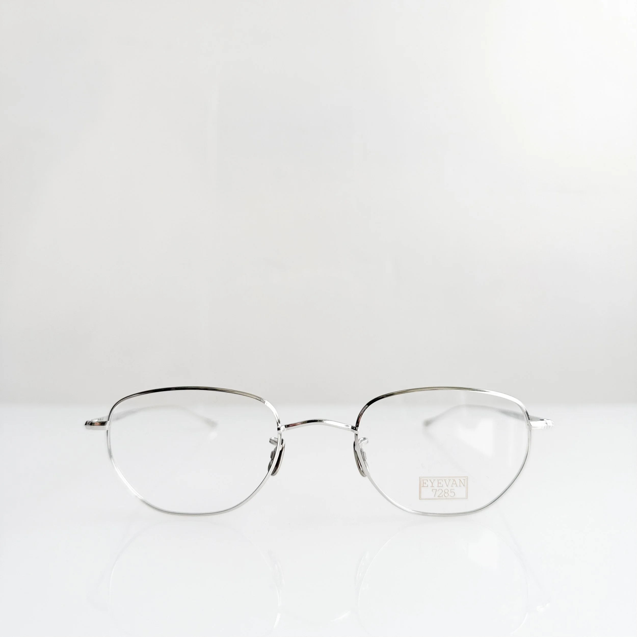 Eyevan 7285  - "161 (48)" - Color 800 (Silver)
