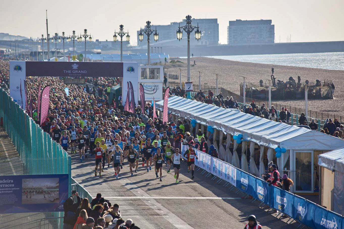 Thousands Compete in The Grand Brighton Half Marathon 2018