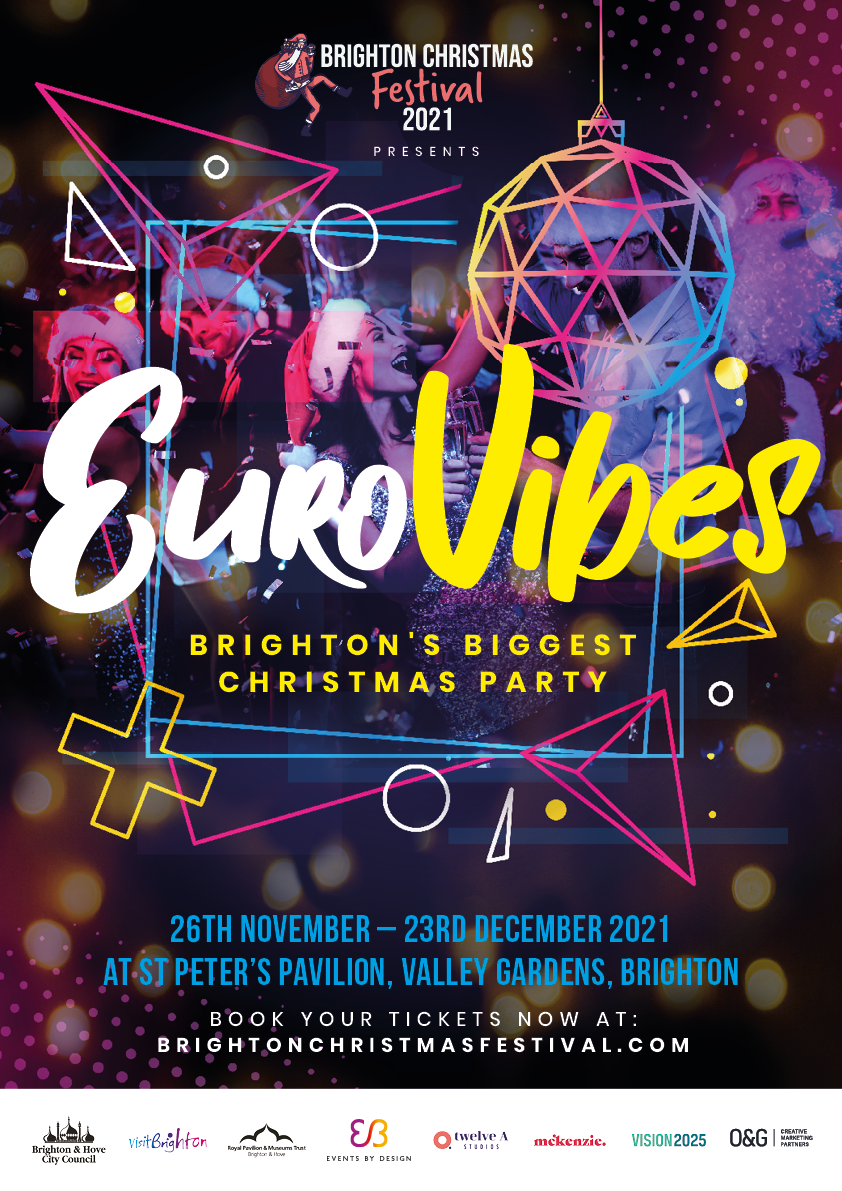 Eurovibes : Brighton's Biggest Christmas Party - Now On Sale!