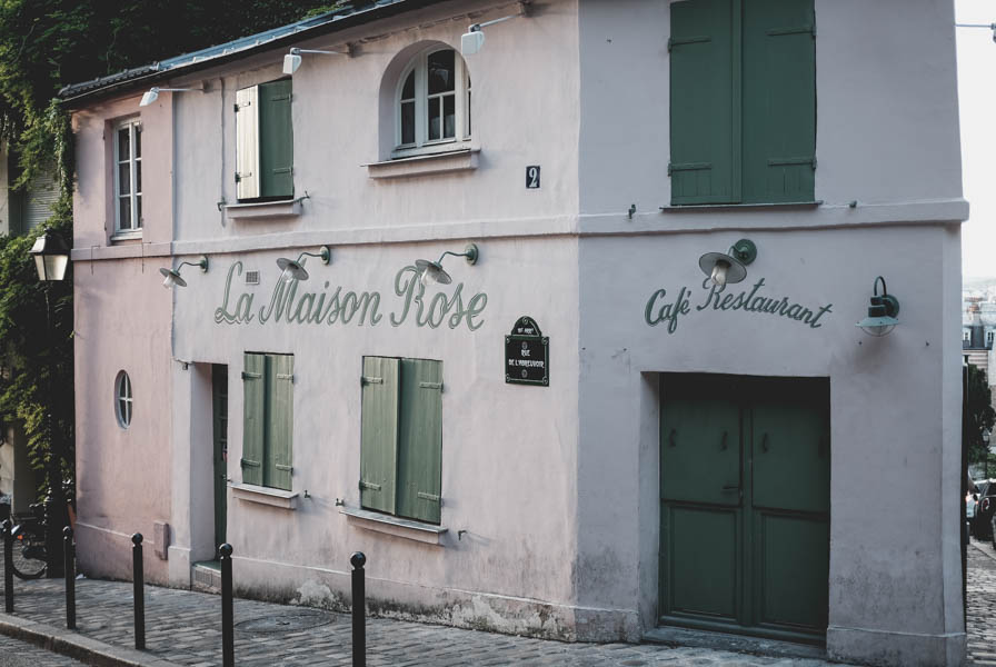 La Maison Rose. Montmartre.
