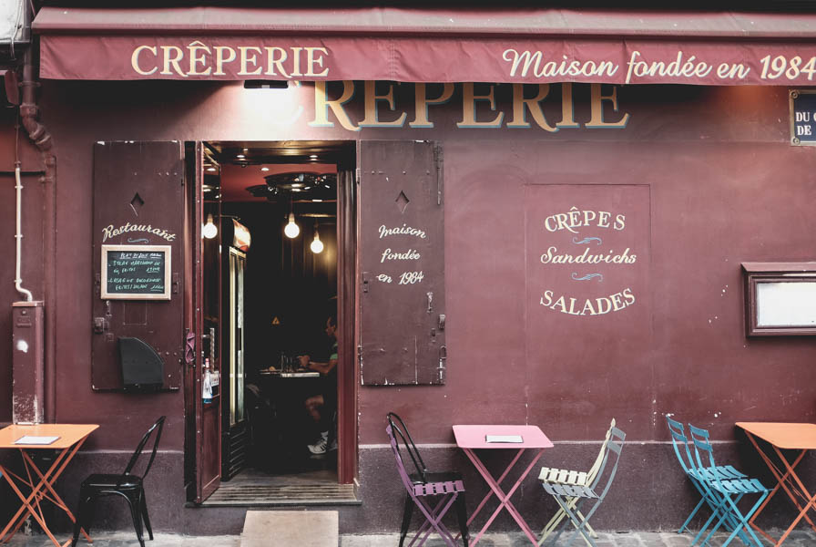 Vieną iš pirmų kartų Paryžiuje buvau apsistojusi Montmartre ir atsimenu kai ėjau vakarieniautį į štai šitą restoraną. When I was in Paris for the first time I stayed in Montmartre. I still remember this restaurant and my dinner here.