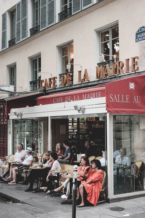 Café de La Mairie. Mano mėgstamiausia... Café de La Mairie.My favorite one...