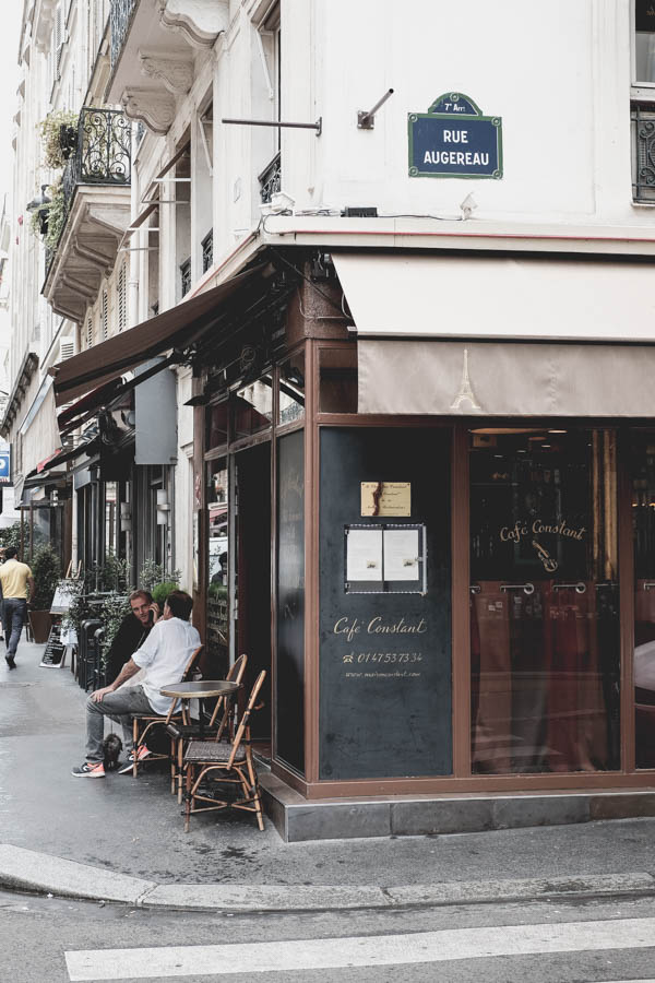 Café Constant. Dar vienas puikus paryžietiškas restoranas. Café Constant. One more perfect parisian restaurant.