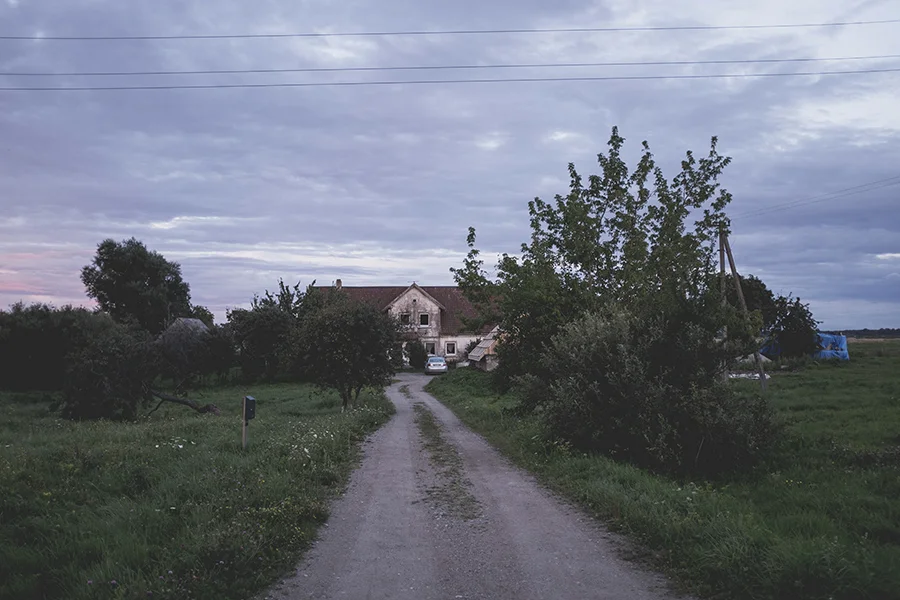 Kažkur Šilutės raj. Somewhere in Šilute district.
