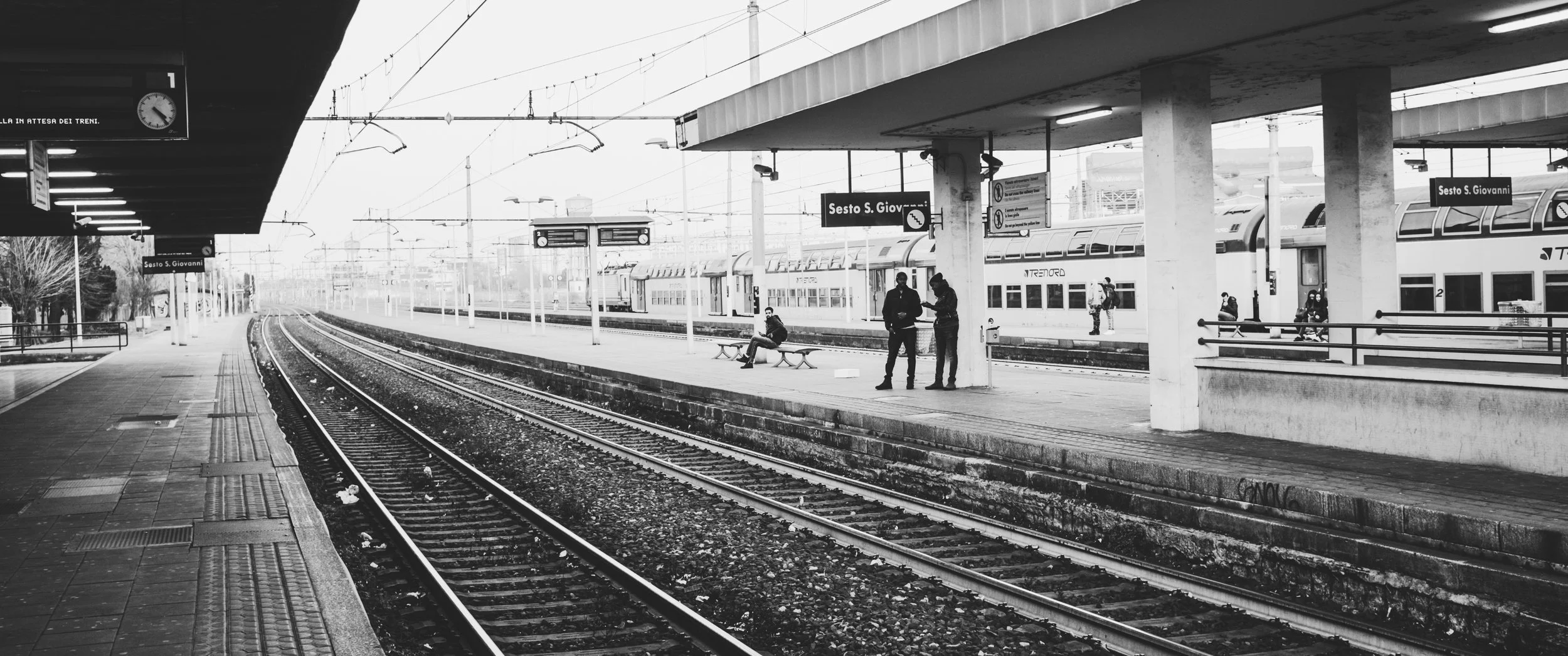 Railway station. Milan
