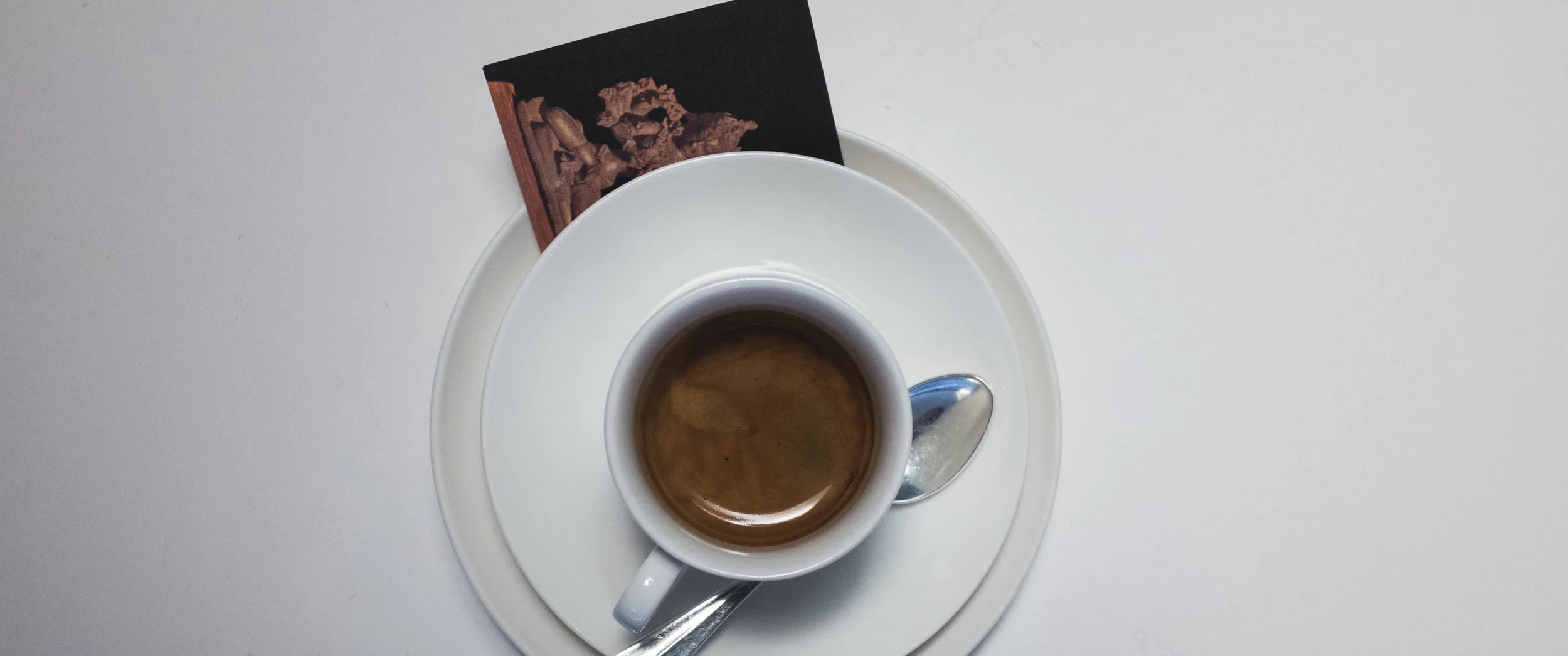 Casual. Espresso time.