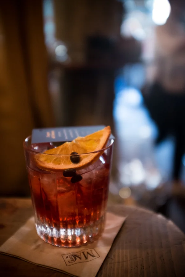 Milano Navigli. MAG Cafe. Il Negroni del Marinaio
