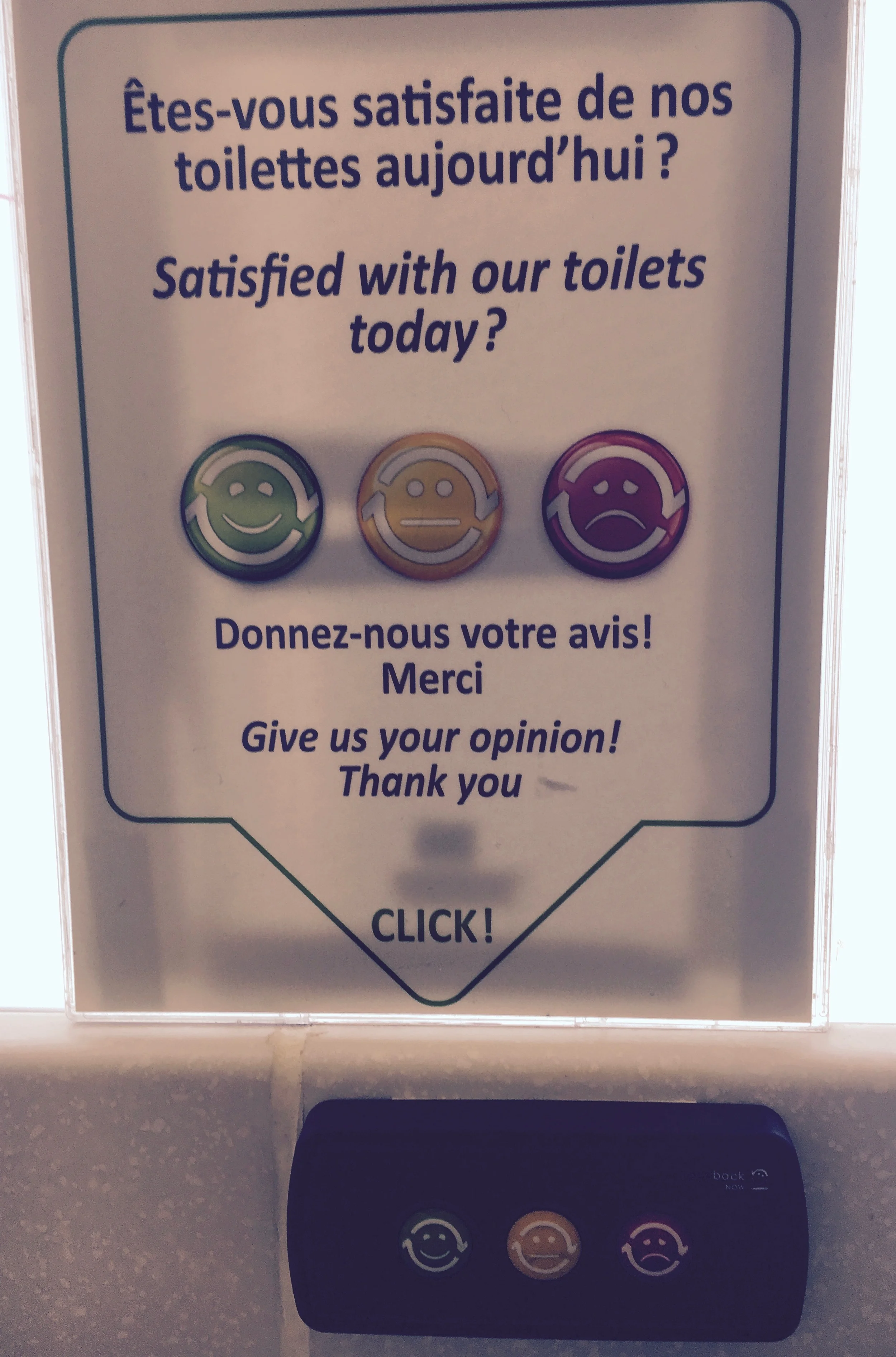 Geneva airport quick poll