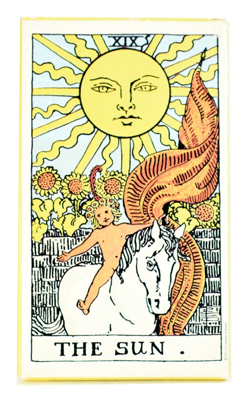 Tarot reading for decision-making.