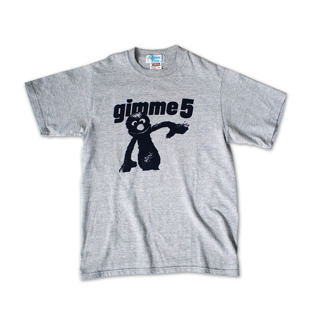 Gimme Five Grover tee, artwork by Stephan Jay Rayon (90s).