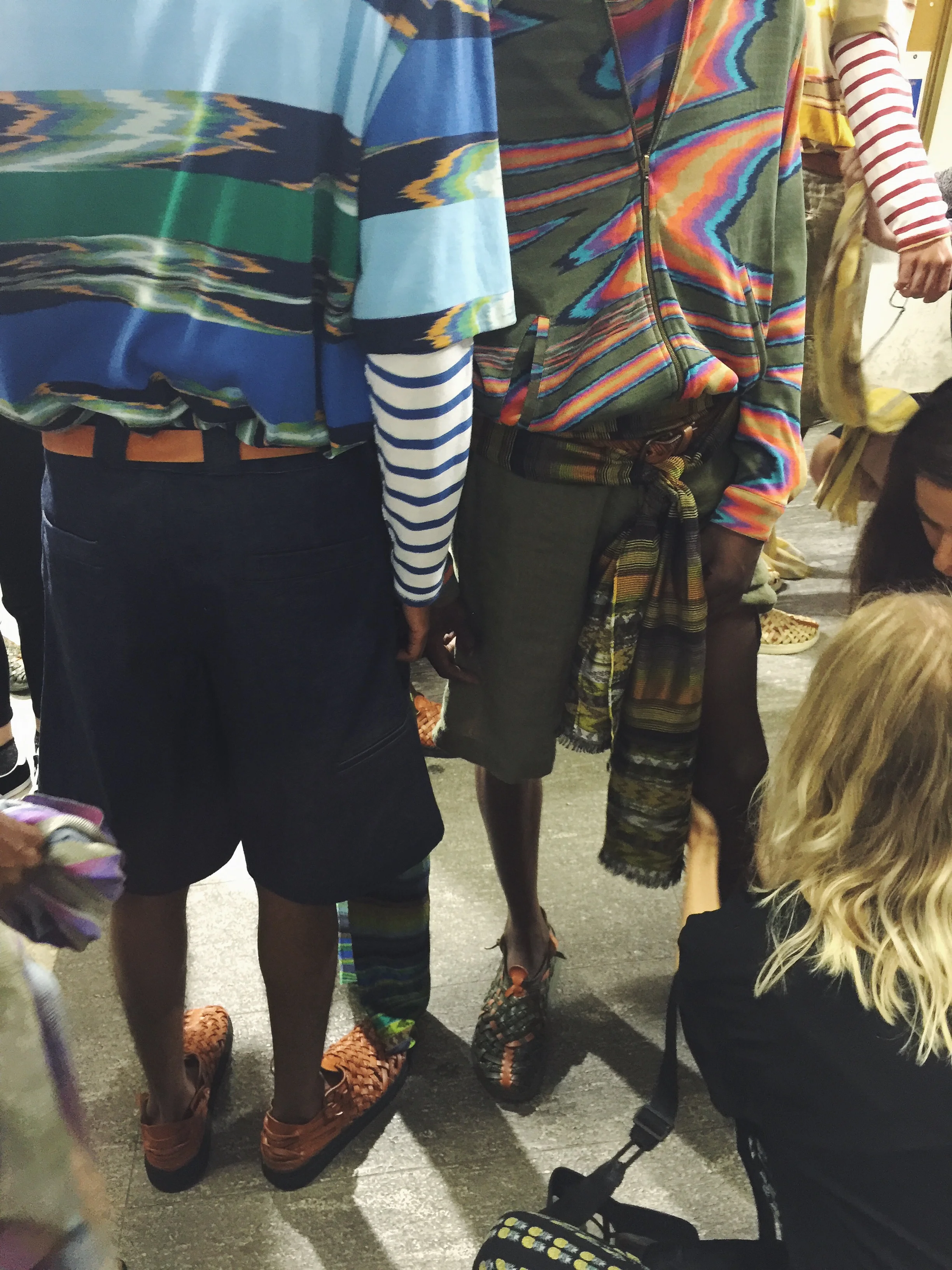 Gimme Five & Malibu Sandals - Missoni SS17, Milan 