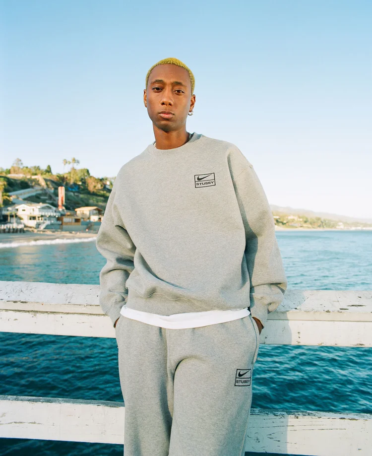 nike stussy sweat suit
