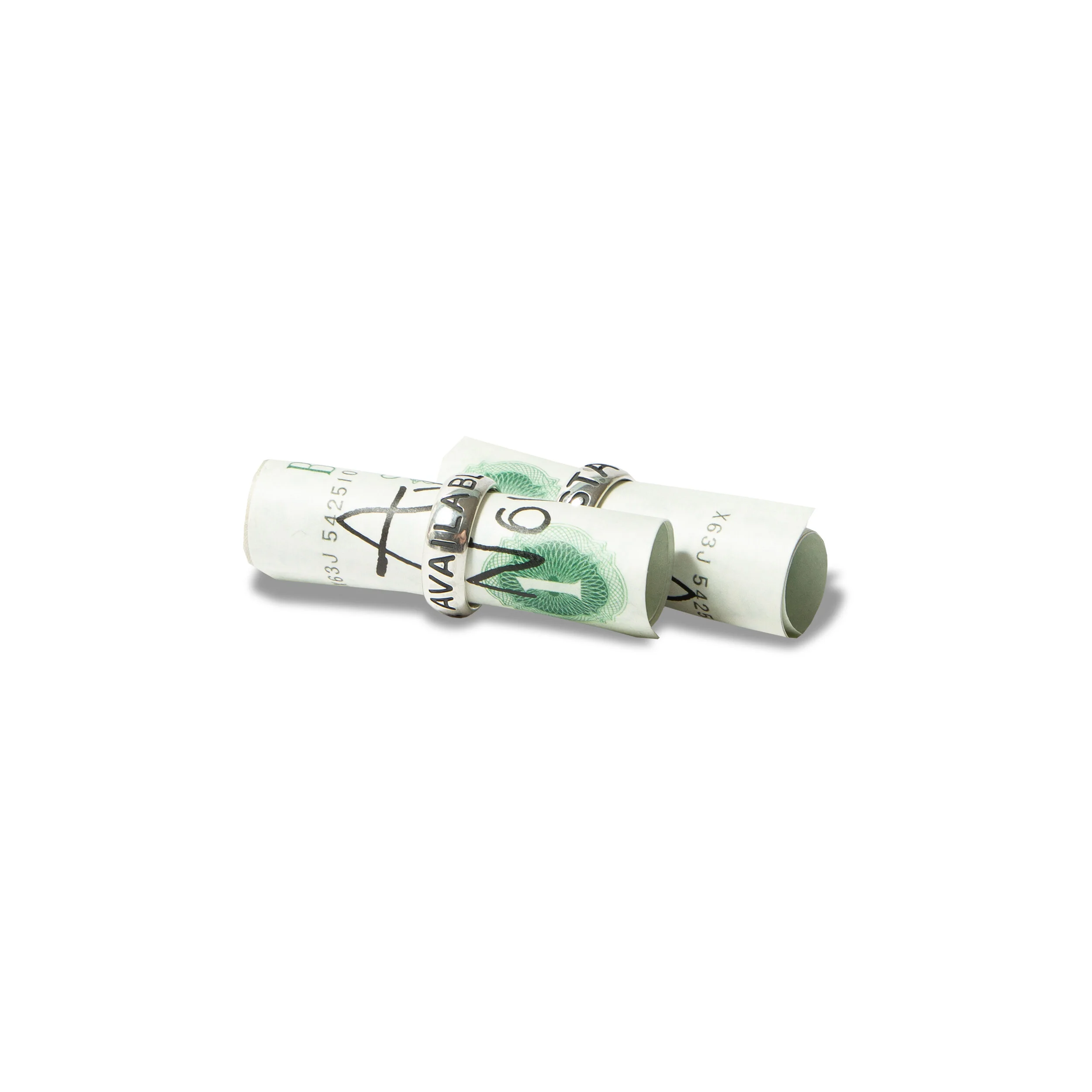 AVAILABLE NOWHERE SILVER STAY SAFE RING — Gimme Five