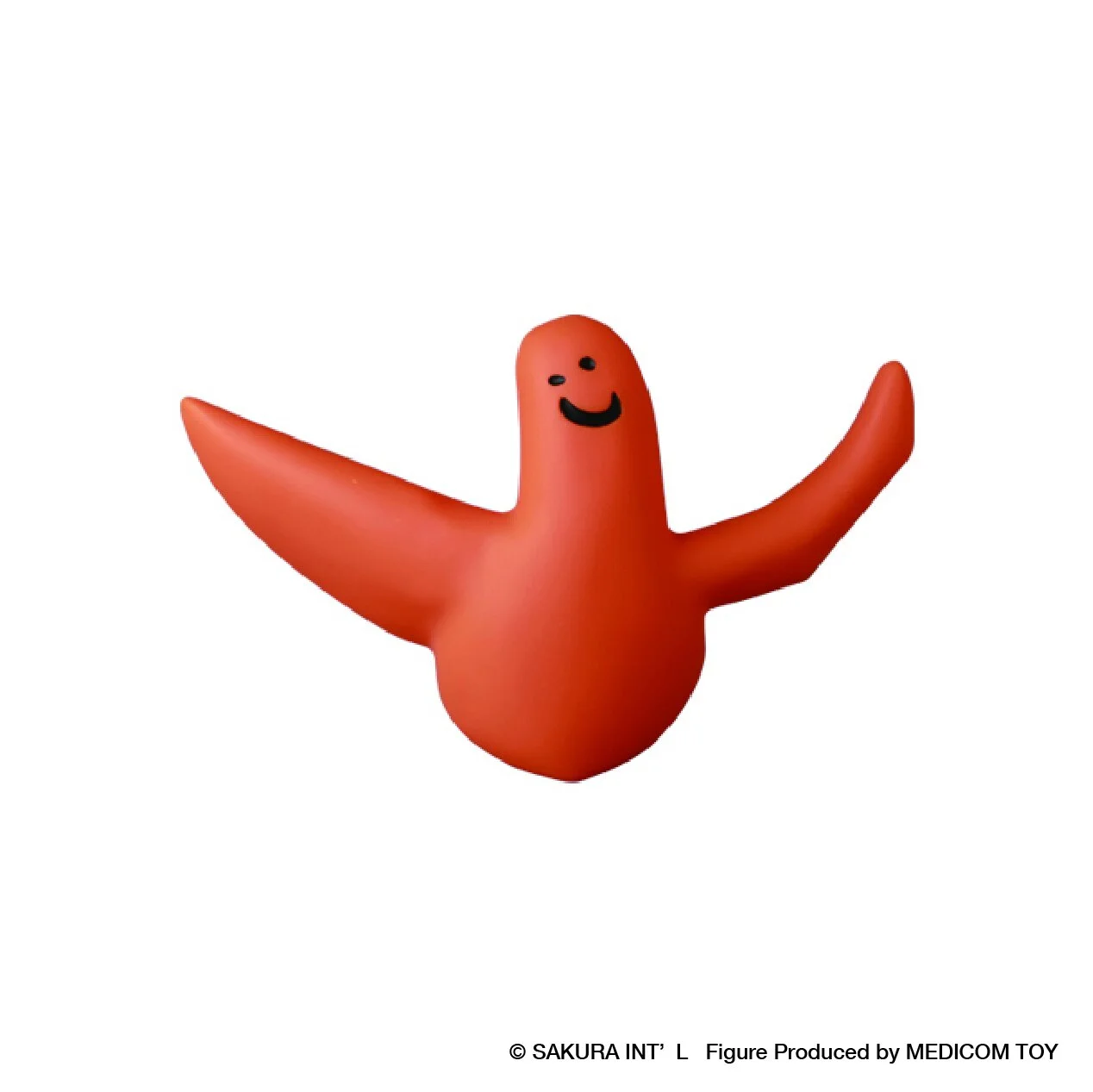 (WHAT IT ISNT) ART BY MARK GONZALES "VCD 3D ANGEL NO1 (W/ WII DOG TAG)" (ORANGE)