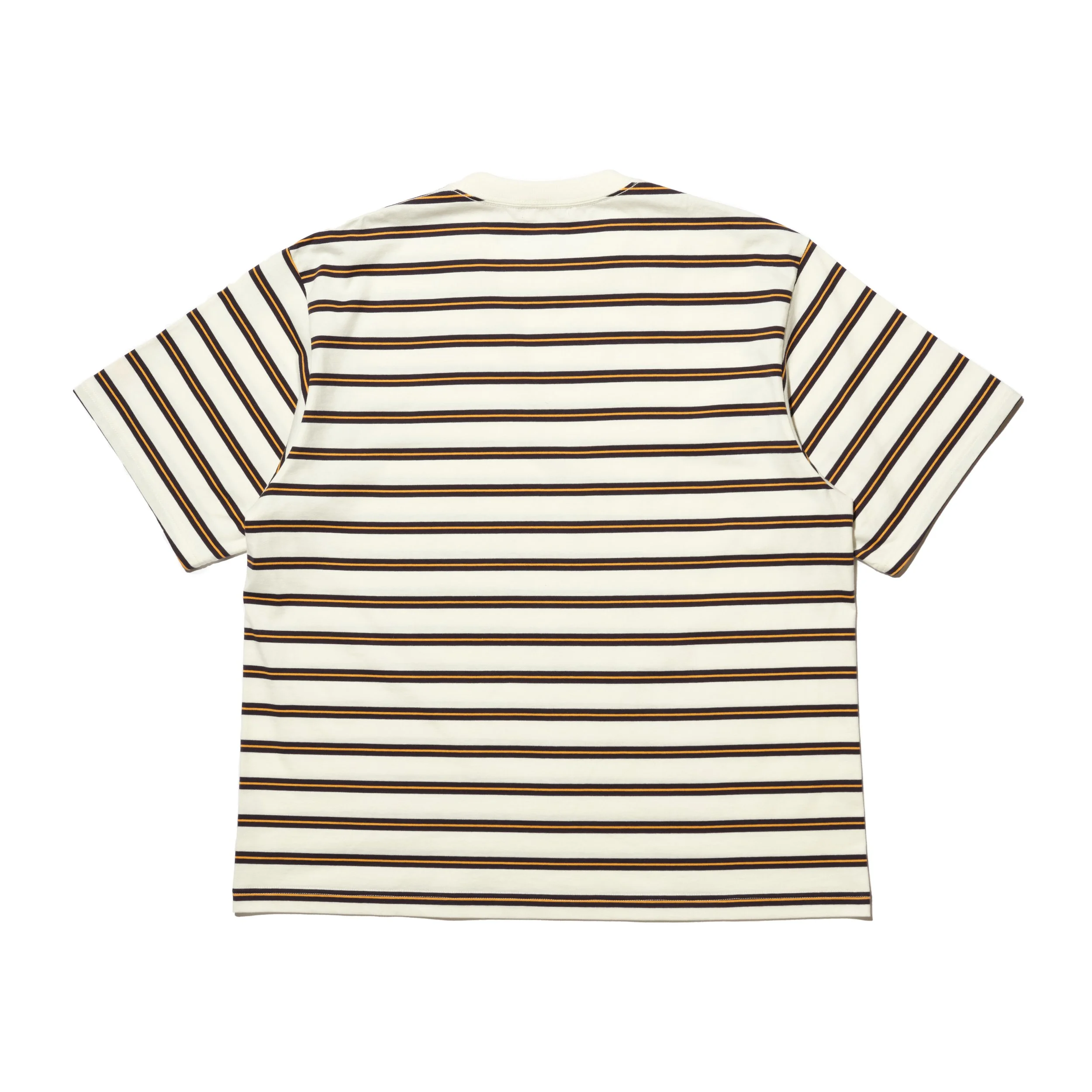 GIMME 5 x UNIVERSAL PRODUCTS BORDER STRIPE Tee (White/Navy 