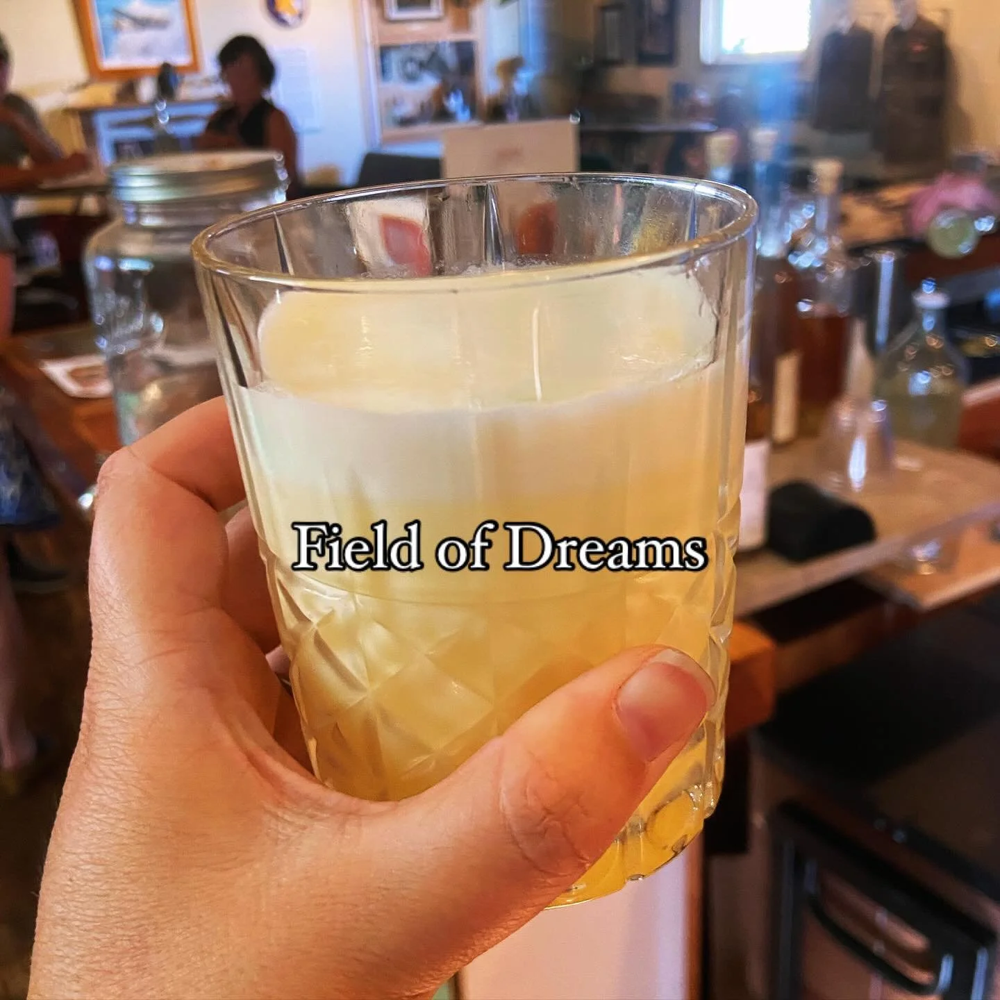 Behold the Field of Dreams designed by @warrenpiece86 and featuring a very complicated corn recipe. Check out our stories for a video of him making the cocktail and sharing his tips!