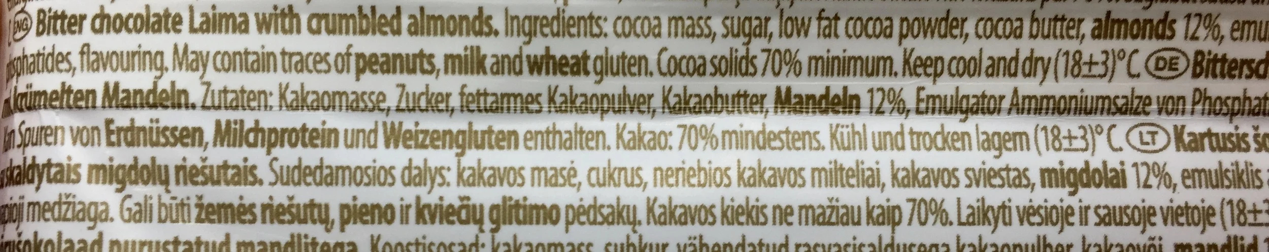 Kviečių glitimo pėdsakai