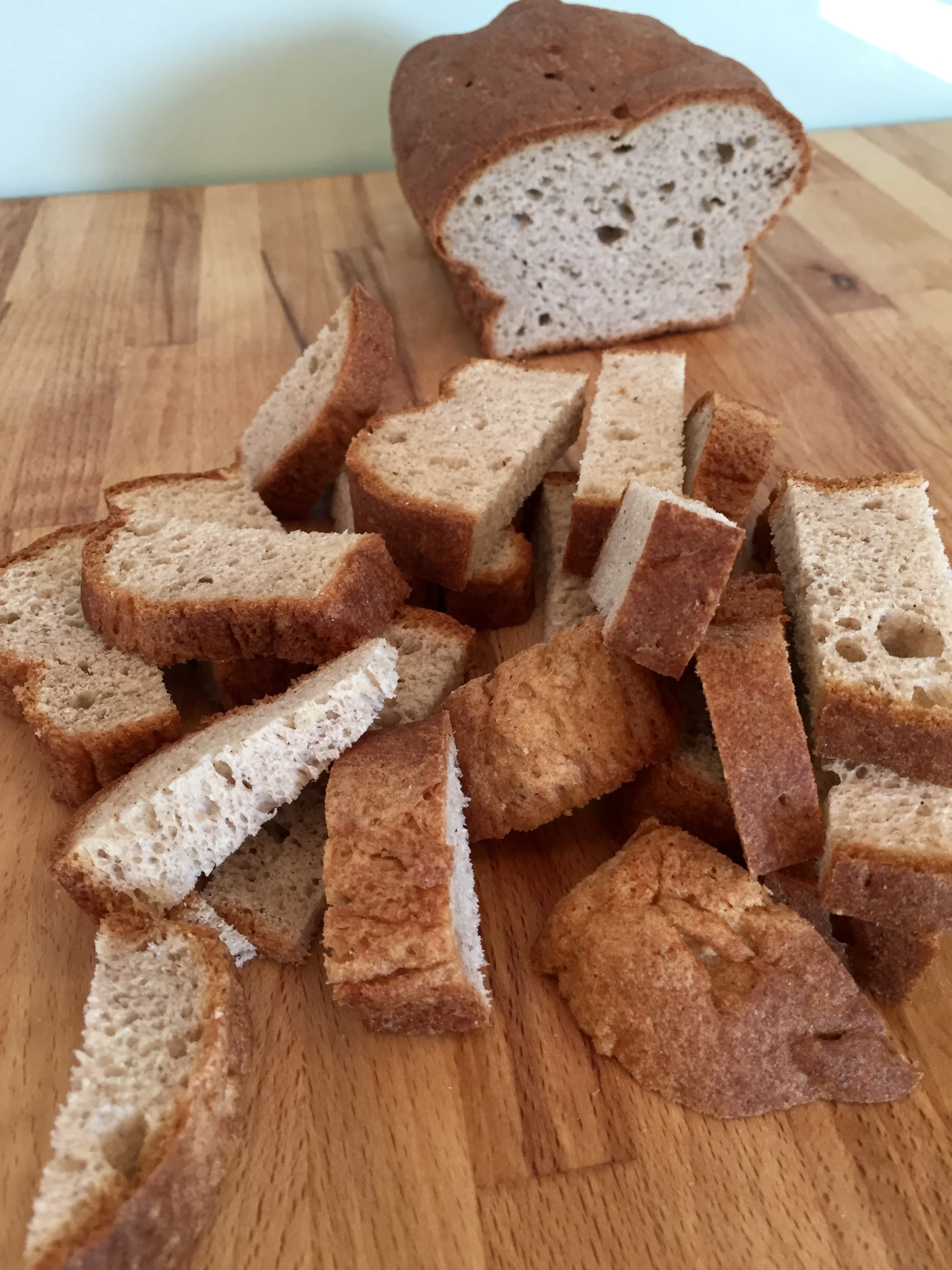 Grikių miltų duona be gliuteno iš kepyklėlės "Beglitimis"