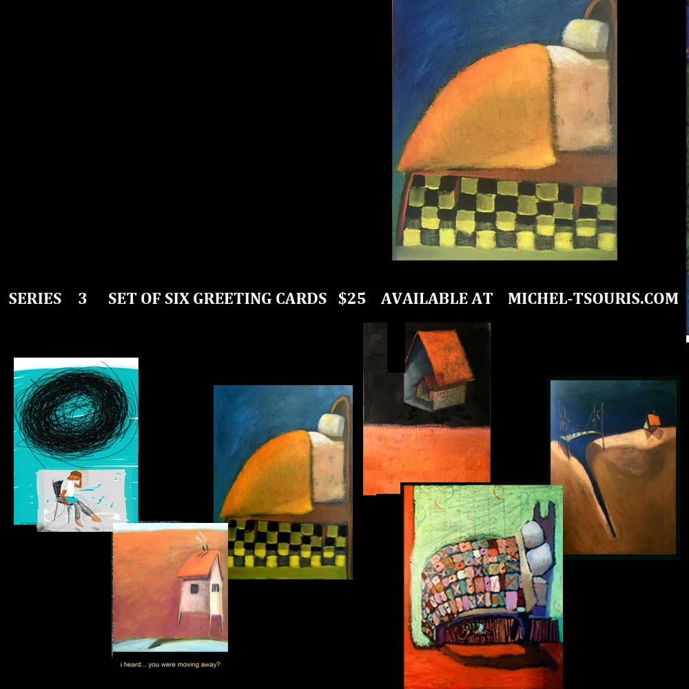 Series 3 GREETING CARDS  Set of Six