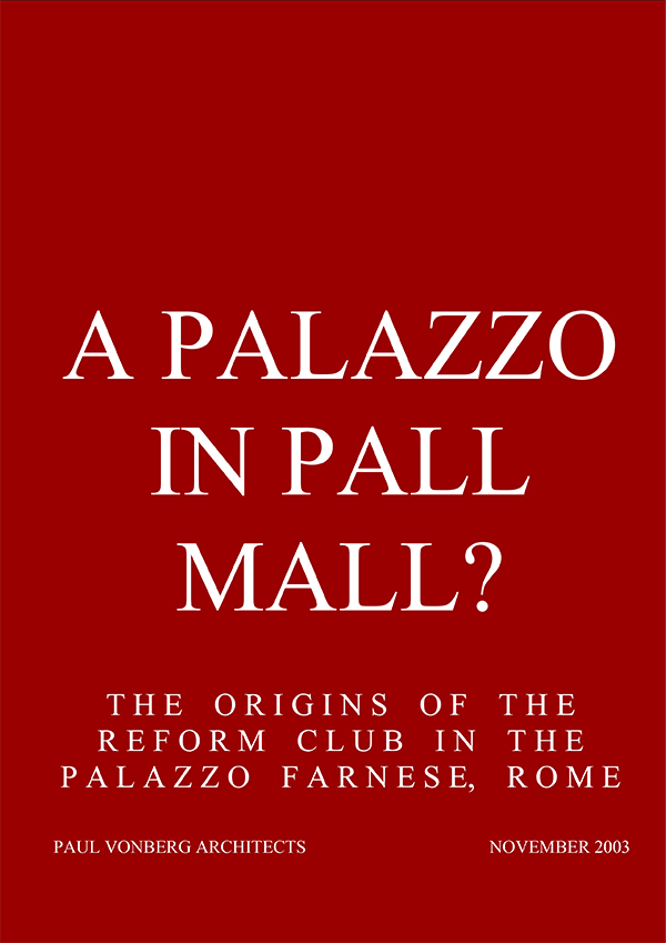 A Palazzo in Pall Mall
