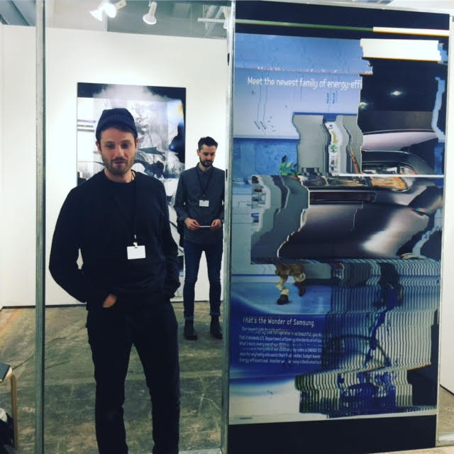 Chris Dorland, (2013 fellow), exhibits his work at Superdakota booth at NADA Art Fair, March 2017.