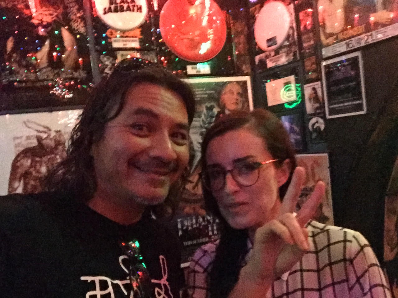 Nothing but respect and love for this 1/2 of Soda Jerk and for the other 1/2 as well. (Duff's NYC, July 2017).