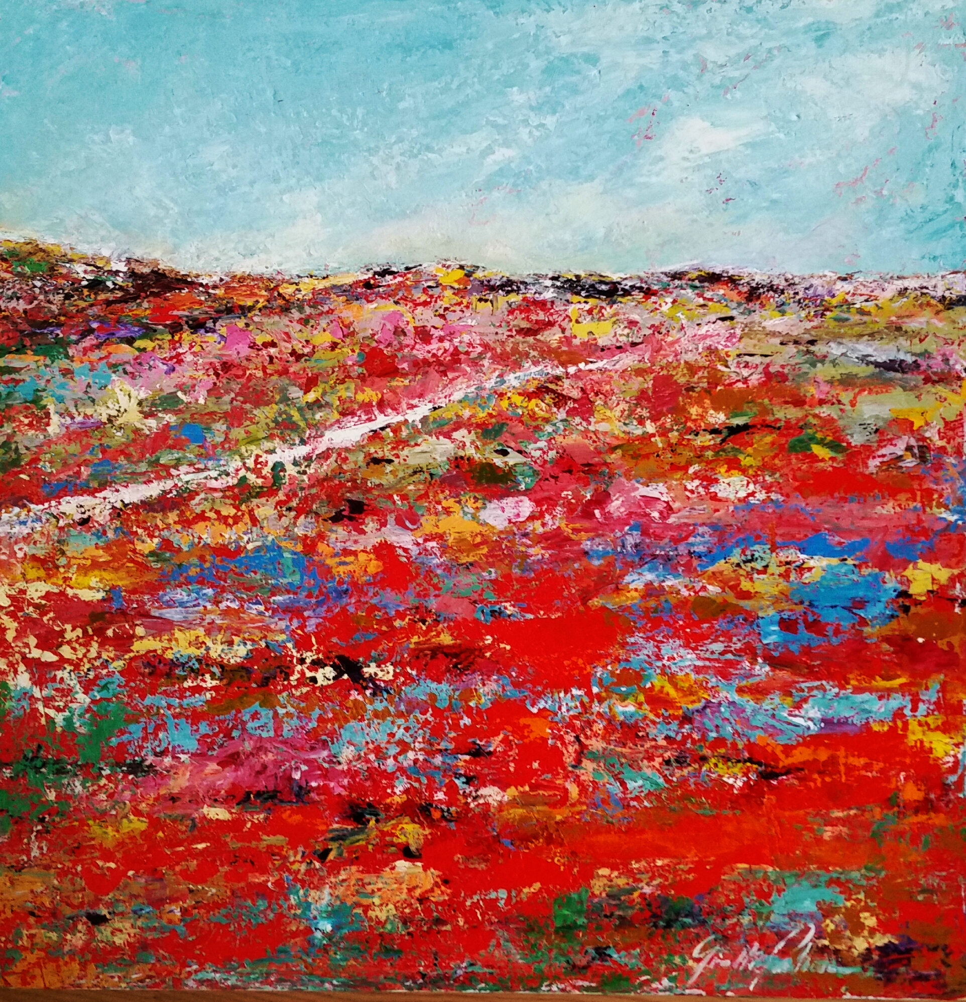 Hot Summer Day by the White Trail