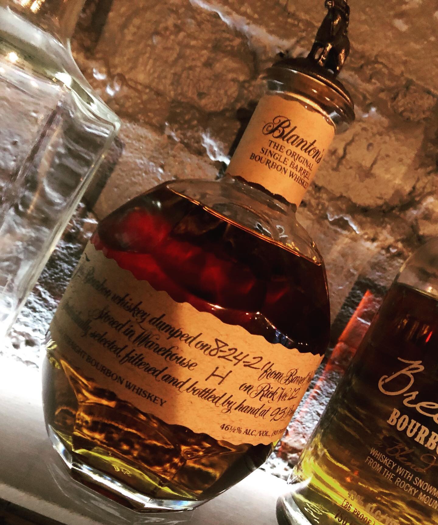 Blantons is Back!! #whiskey #whisky #bar #nyc #uws #morningsideheights #columbia