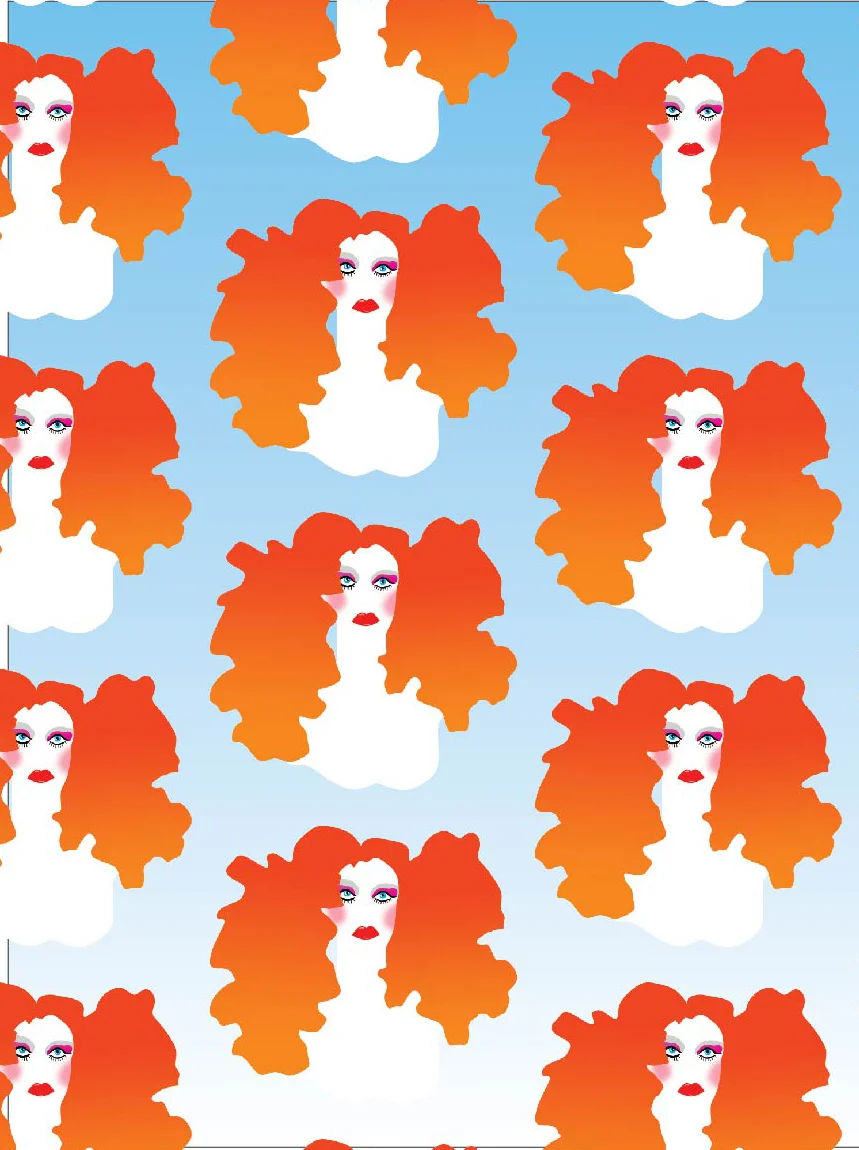 70's GLAM PATTERN